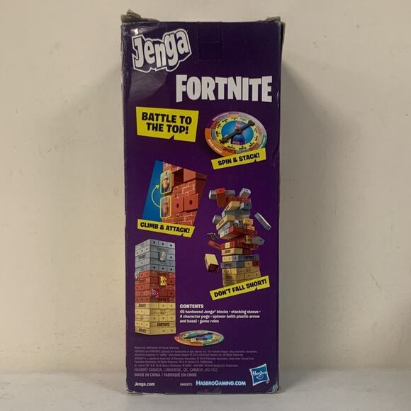 Hasbro Gaming Jenga: Fortnite Edition Game - Picture 2 of 5